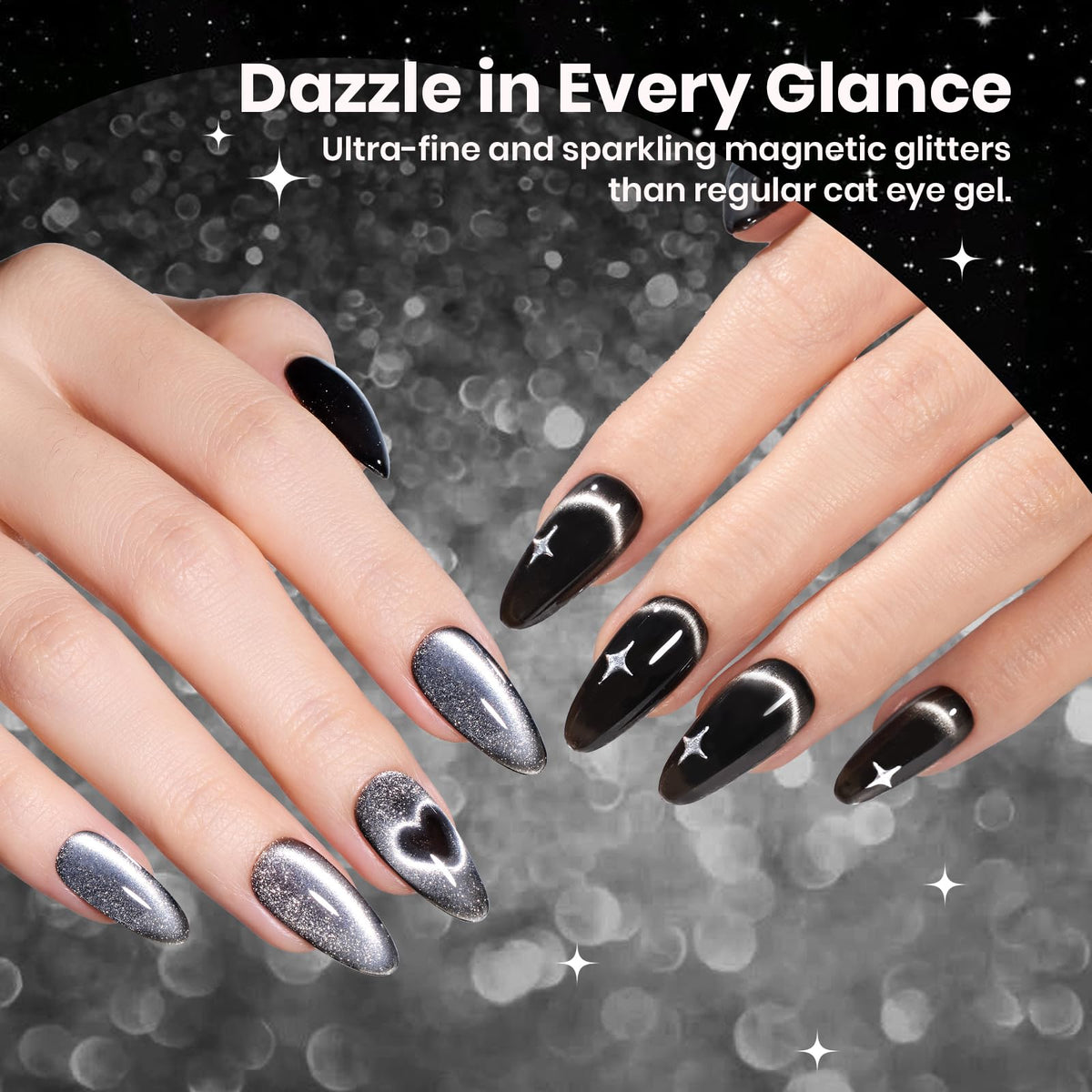 beetles Gel Polish Whispers of Love Jelly Gel Nail Polish Set, 6 Colors