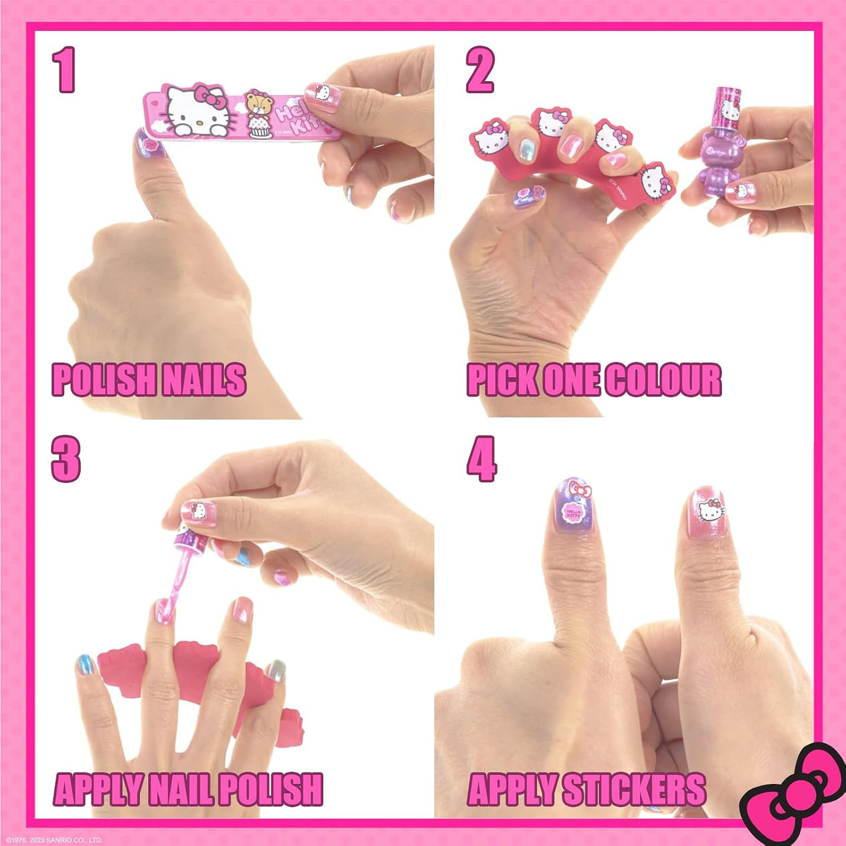Hello Kitty Face Makeup Vanity Set with Light-Up Mirror