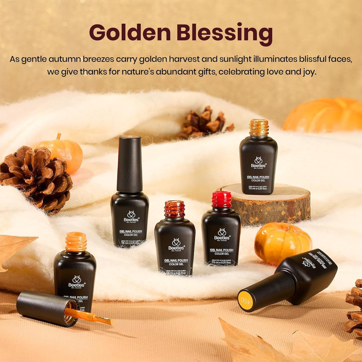 beetles Gel Polish Whispers of Love Jelly Gel Nail Polish Set, 6 Colors