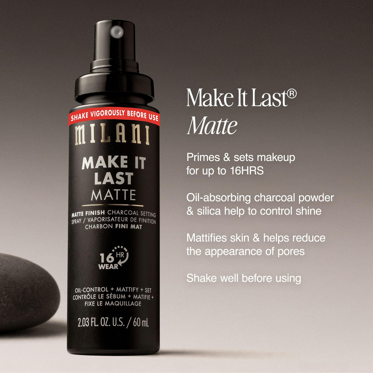 Milani Make It Last Microfine Mist Setting Spray for Makeup - 16 Hour Wear