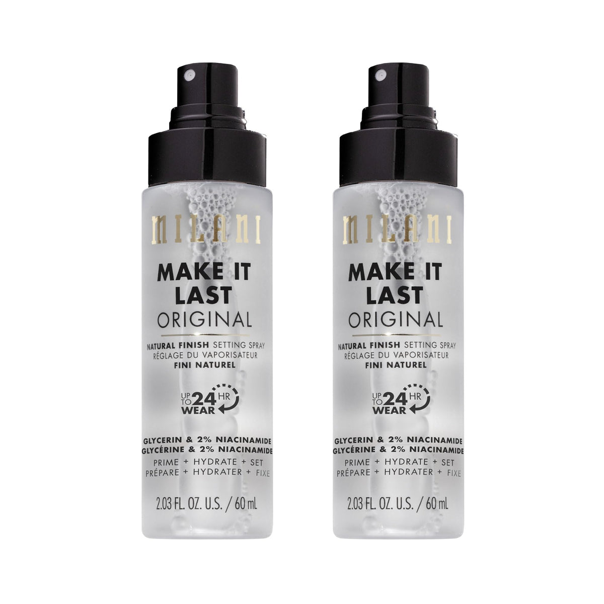 Milani Make It Last Microfine Mist Setting Spray for Makeup - 16 Hour Wear