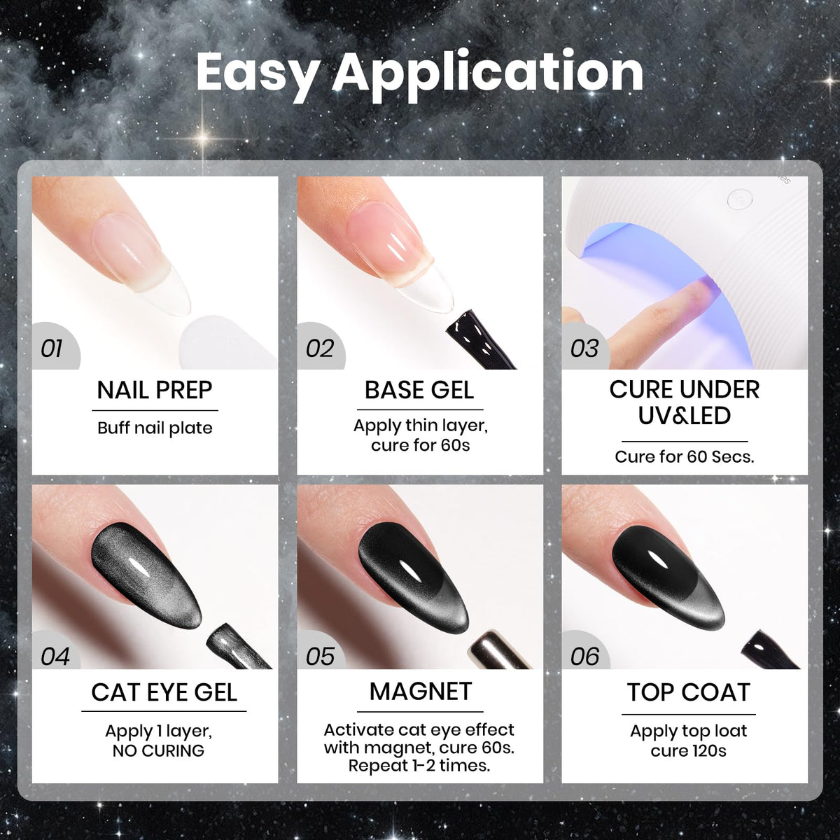 beetles Gel Polish Whispers of Love Jelly Gel Nail Polish Set, 6 Colors