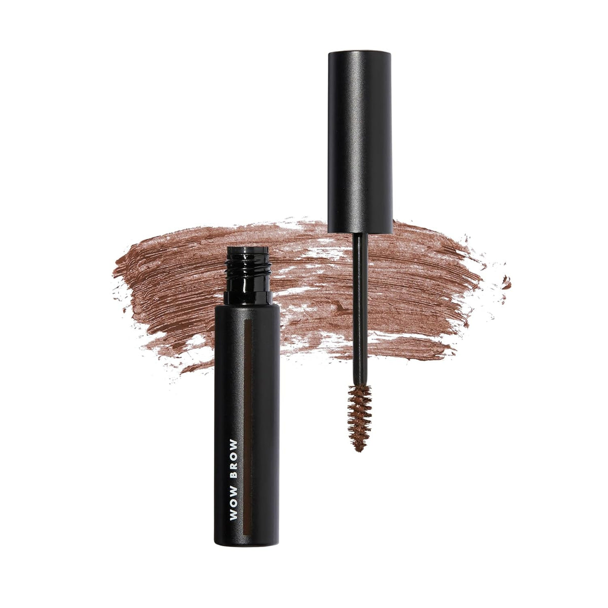 e.l.f. Wow Brow Gel, Volumizing, Buildable, Wax-Gel Hybrid, Creates Full, Voluminous-Looking Brows, Locks Brow Hairs In Place, Neutral Brown, Fiber-Infused 3.5g