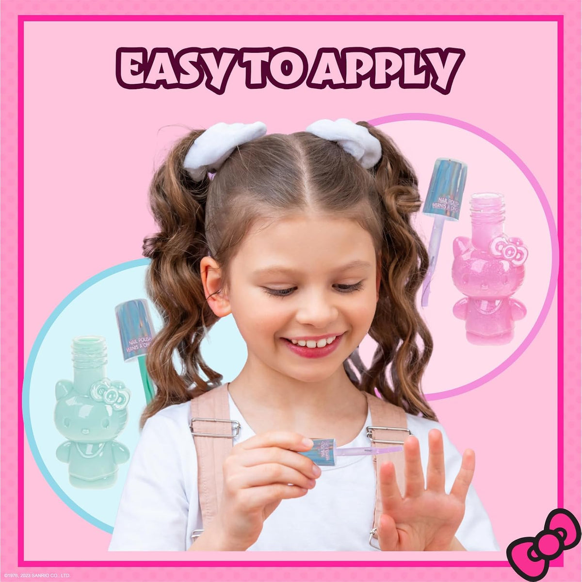 Hello Kitty Makeup Set with Nail Polish & Lip Gloss, 12-Piece, Ages 3+
