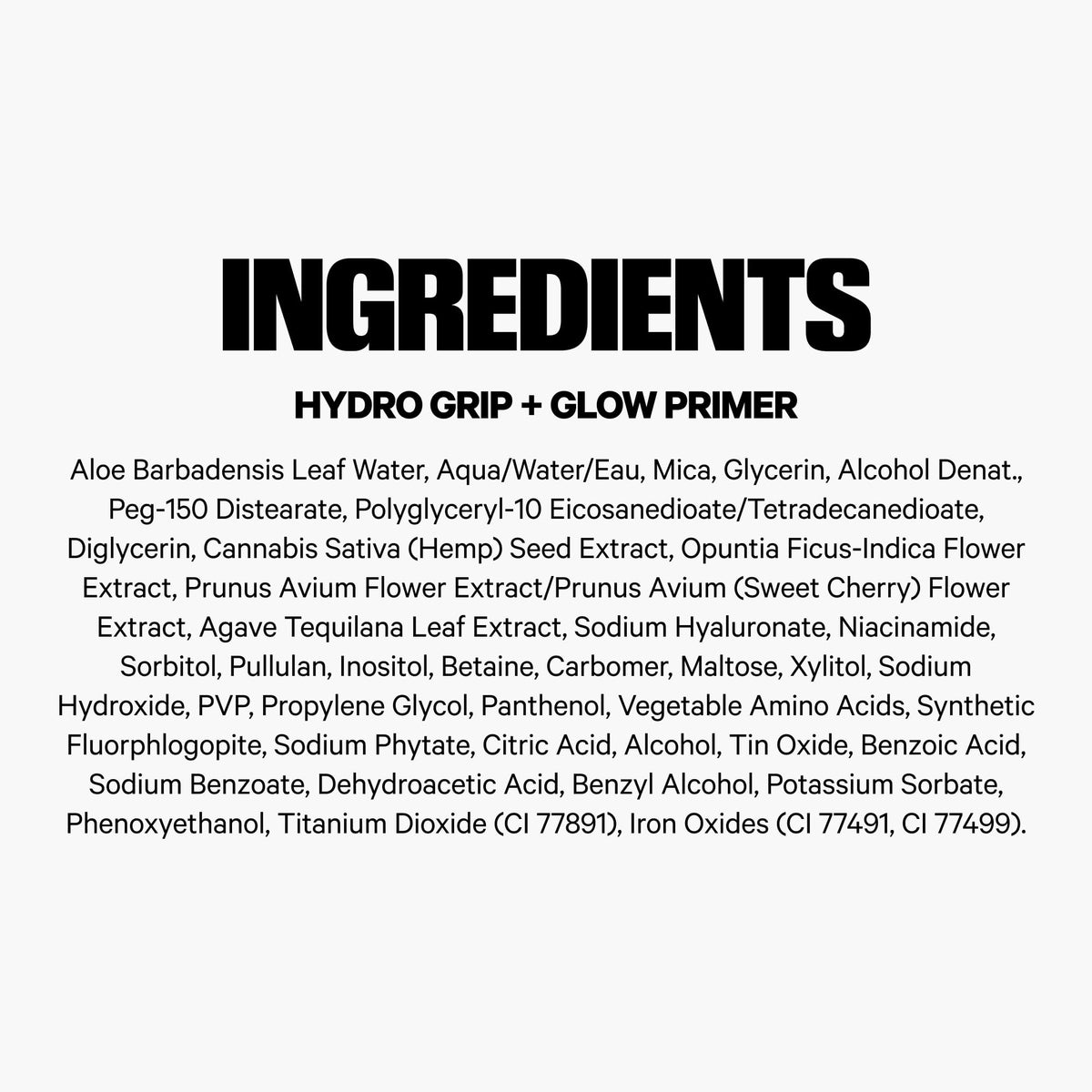 Milk Makeup Hydro Grip Primer with Hyaluronic Acid + Niacinamide – Hydrating Face Primer Grips Makeup for Up to 12 Hours – Silicone-Free, Lightweight Gel with Dewy Finish
