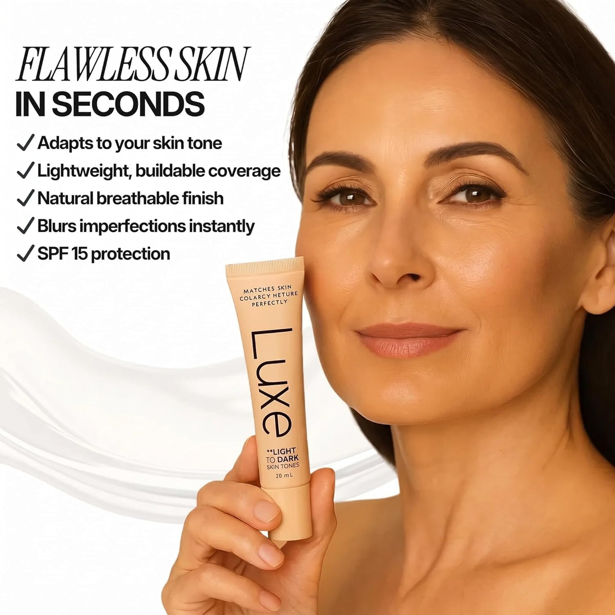 Luxe Color Changing Foundation – Light
