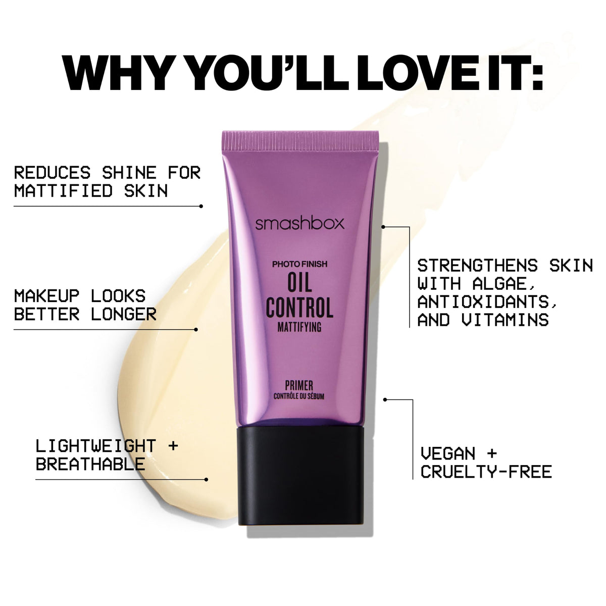 Smashbox Photo Finish Primers | Face Primers for Makeup, Smooths Skin & Extends Makeup Wear | Hydrating, Pore-Minimizing & Mattifying Formulas