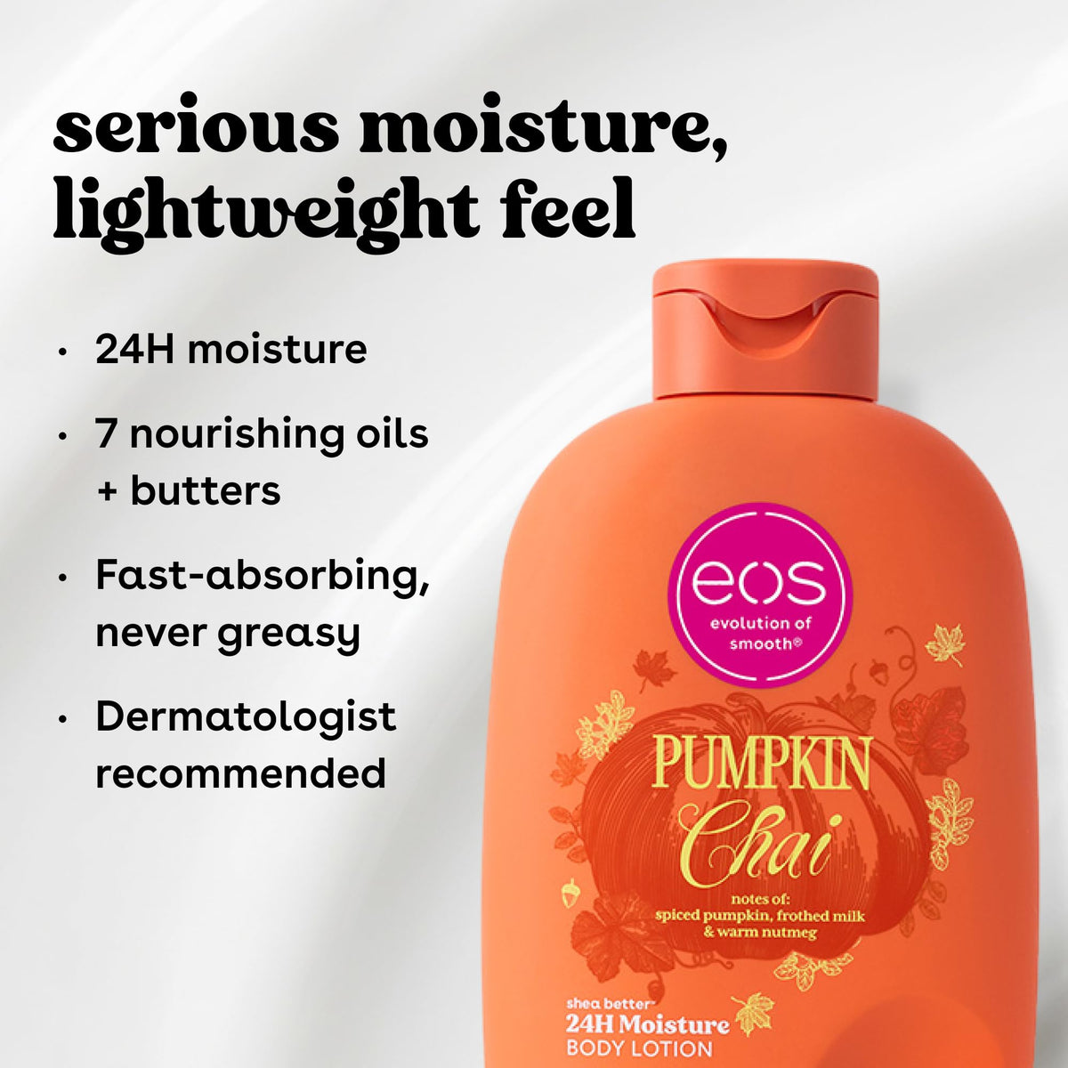 eos Natural Shea Better Body Lotion, Fresh & Cozy, 16 fl oz