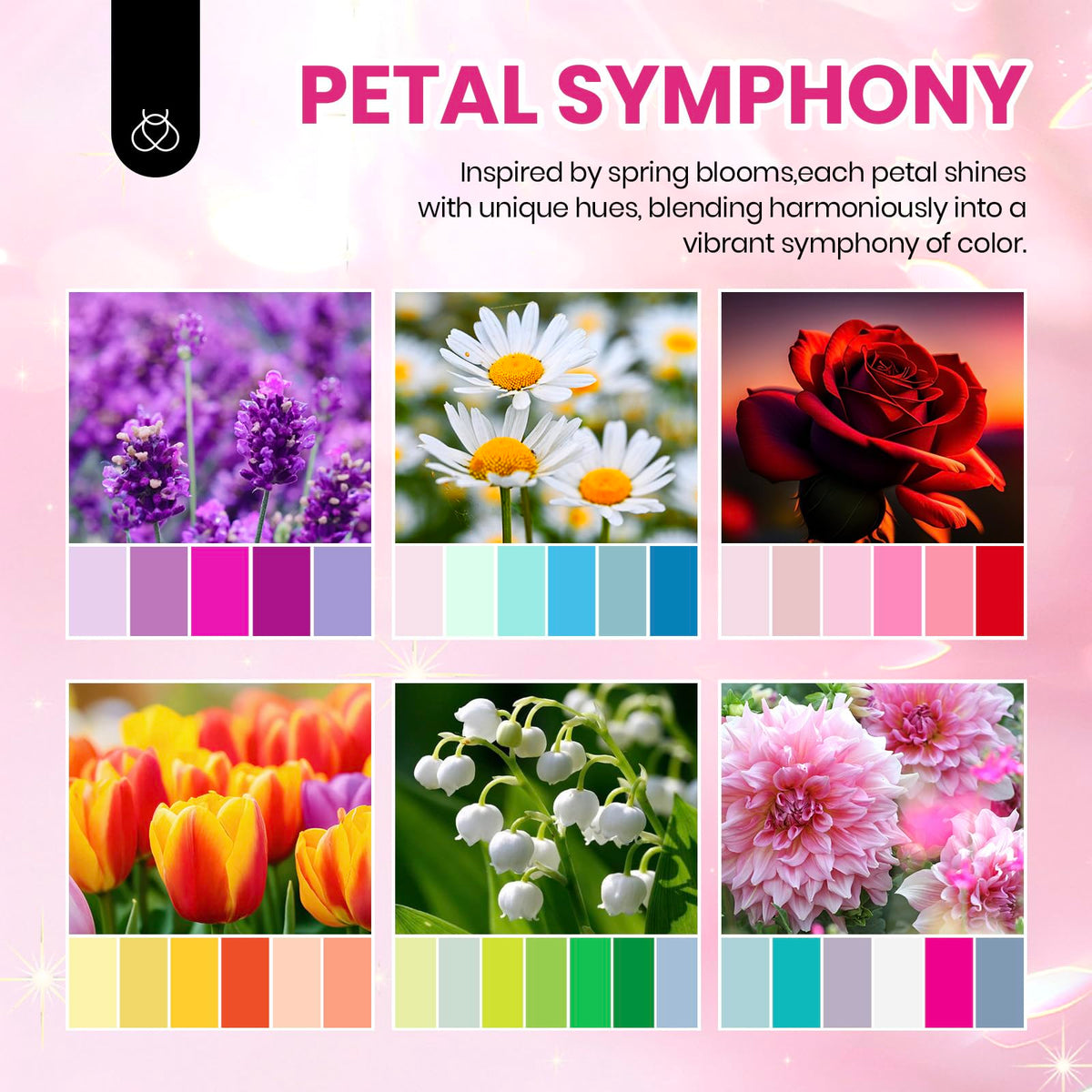 Beetles Gel Nail Polish Set, 63 PCS 55 Colors Gel Polish Kit with Base Coat