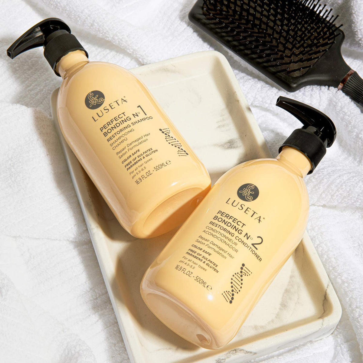 Luseta Rosemary Mint Shampoo and Conditioner Set for Hair Strengthening