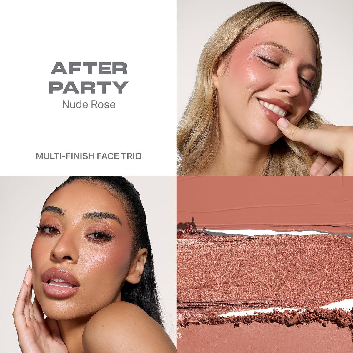 Morphe Cheek Thrills Multi-Finish Face Trio, After Party, 0.38 oz