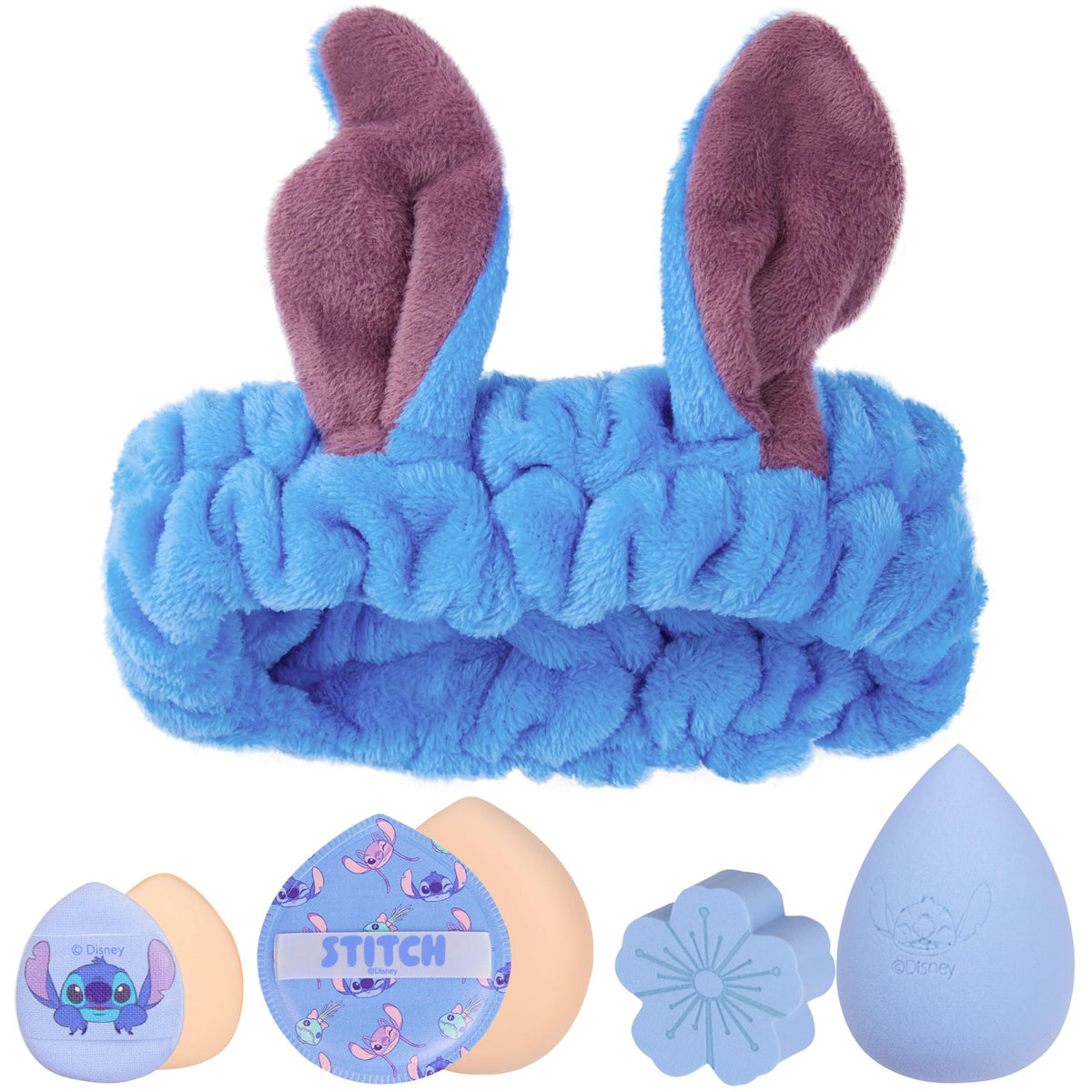Get Trend Hello Kitty Sanrio Makeup Brush Sponge Set for Girls, Teens with Headband Powder Puffs Soft Brushes Beauty Sponges, Kawaii Gifts for Girls (Pink Hello Kitty)