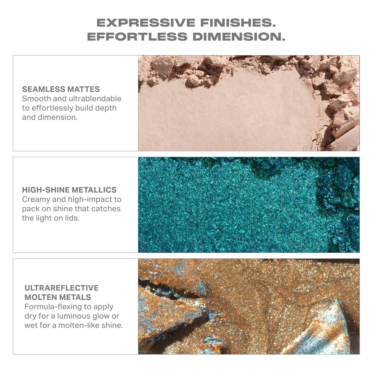 Morphe ChromaPlus 6-Pan Eyeshadow Palette - High Pigment Eye Makeup with Shimmer, Matte & Metallic Eye Shadow - Neutral Eyeshadow Makeup Collection for All-Day Wear - Outer Spice (0.26 oz)