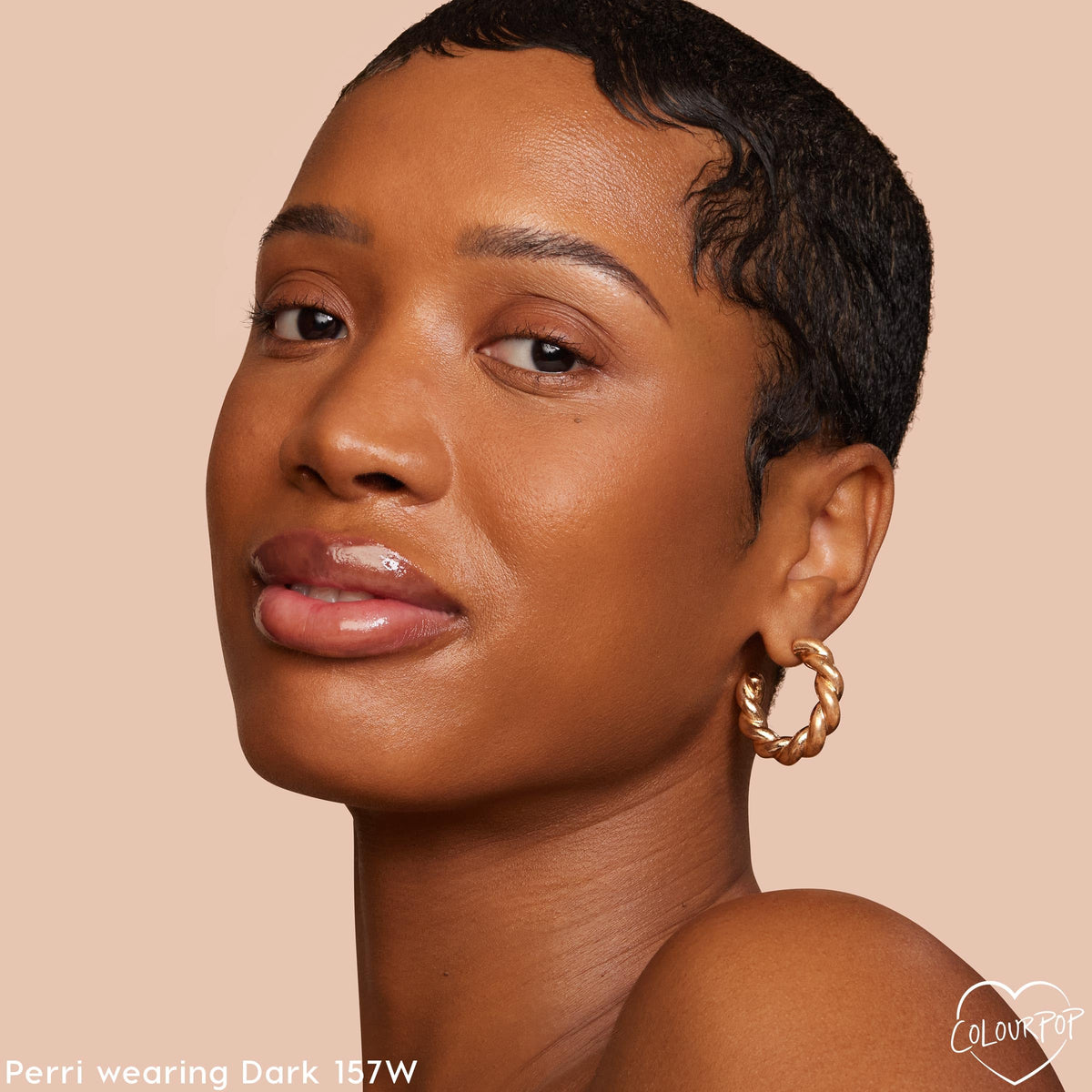ColourPop Pretty Fresh Liquid Foundation - Hydrating Foundation with Medium, Buildable Coverage & a Natural Finish - Enriched with Hyaluronic Acid & Coconut Water - Light 70W (1 oz)
