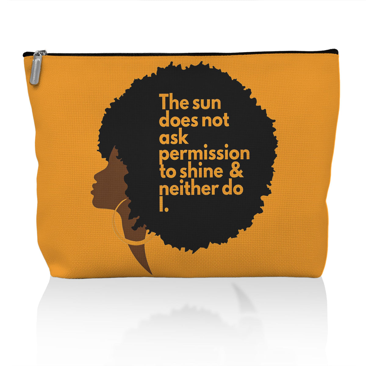 Retro Pinup Makeup Bag for Women, Vintage Pop Art Cosmetic Pouch, Sassy Funny Gifts for Girls, Bold Sarcastic Toiletry Bag, Unique Present