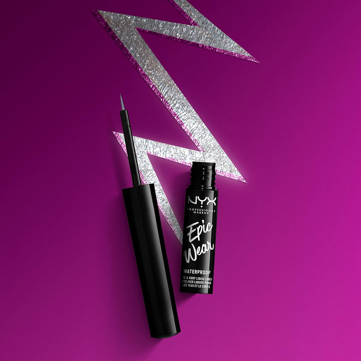 NYX PROFESSIONAL MAKEUP Epic Wear Liquid Liner, Long-Lasting Waterproof Eyeliner - Black