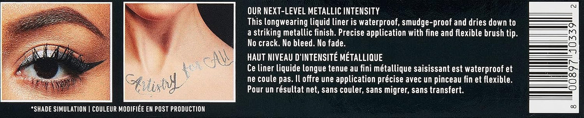 NYX PROFESSIONAL MAKEUP Epic Wear Liquid Liner, Long-Lasting Waterproof Eyeliner - Black
