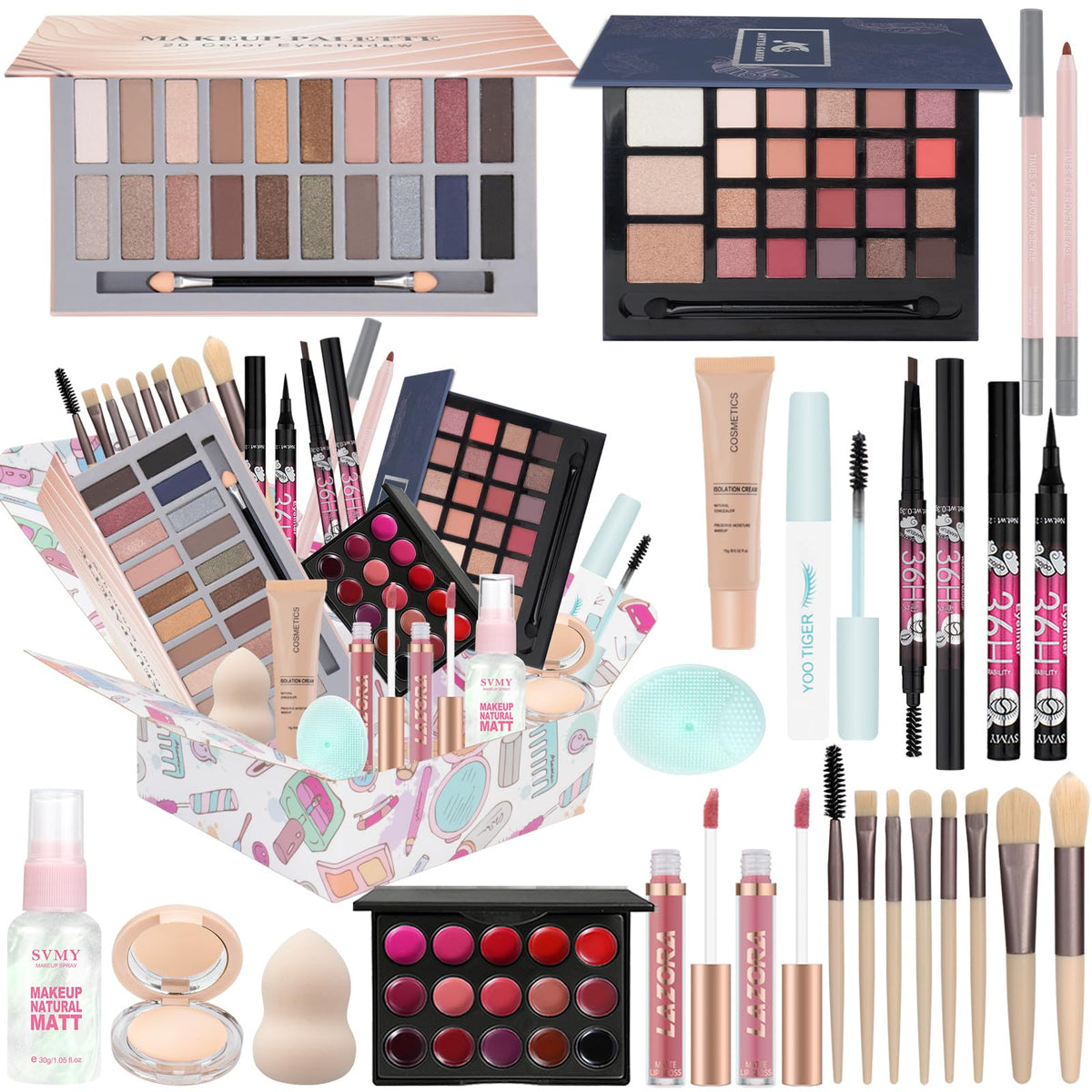 Makeup Sets for Teens Makeup Kits for Teen Girls Travel Make up Kit Set for Girls Beginners Make up Set Gift Sets for Girl Teenagers