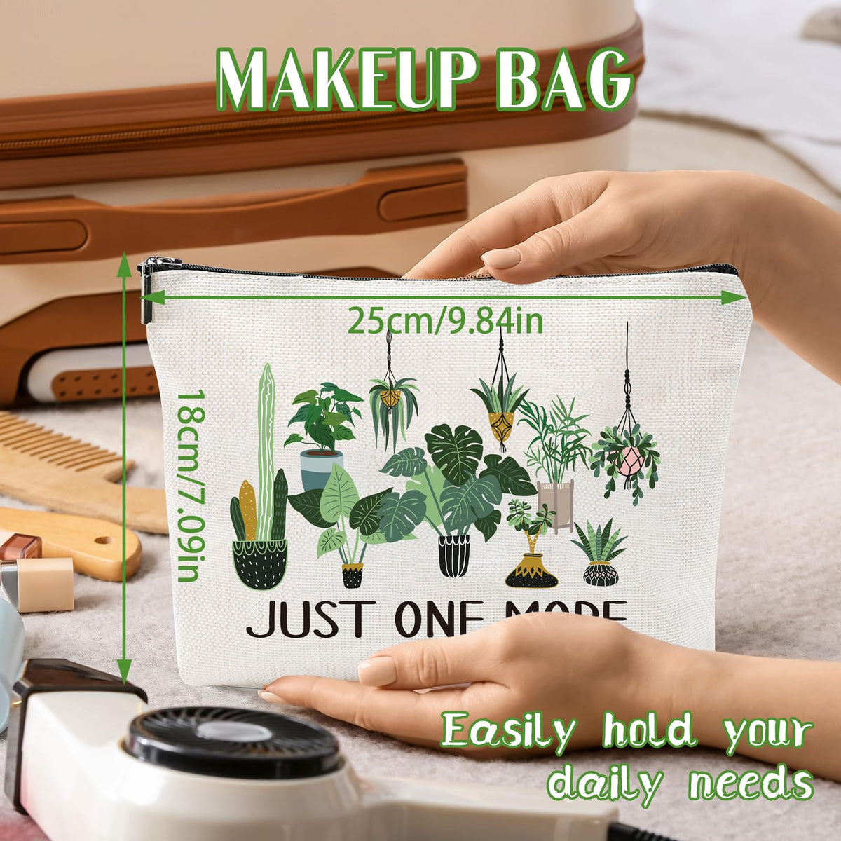 Sitsink Funny Sarcastic Gifts for Girls - Intersting Gifts for Girls Birthday. A Ray of Sarcastic Sunshine Every Single Day Makeup Bag, Cosmetic Bags Humor Sarcastic Gifts for Women Boss Coworker