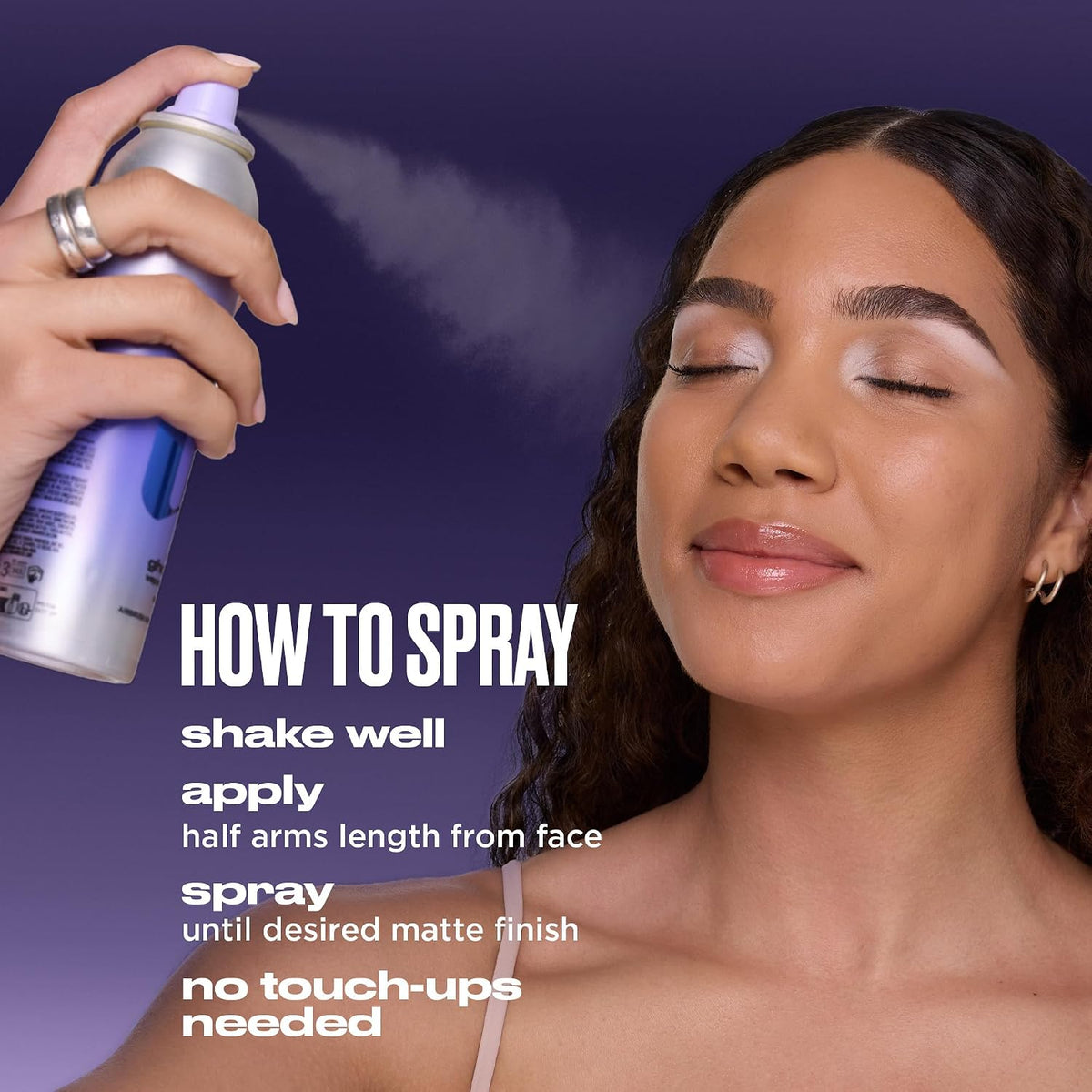 Urban Decay All Nighter Ghosting Makeup Setting Spray - Matte Powder Finish
