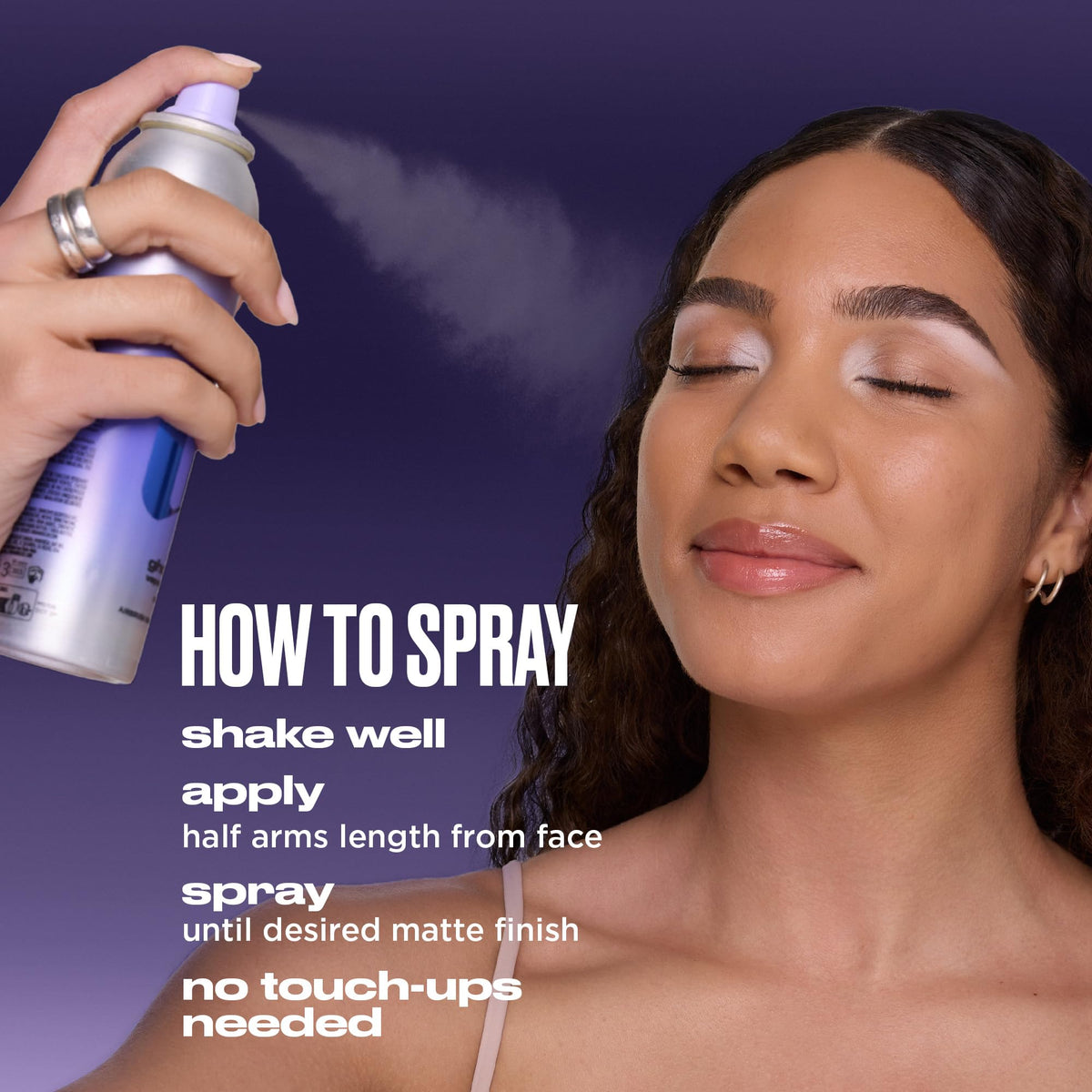 Urban Decay All Nighter Ghosting Makeup Setting Spray - Matte Powder Finish