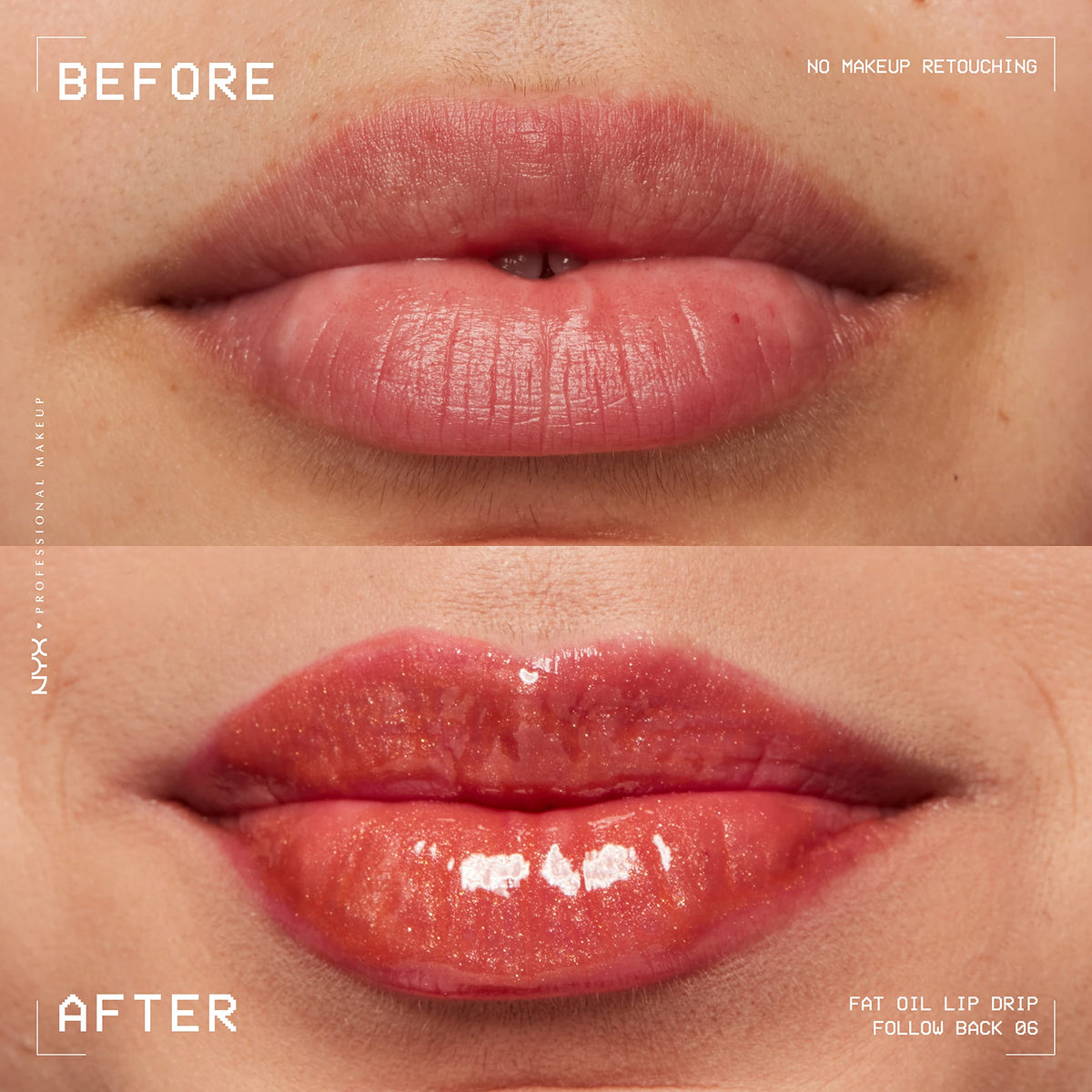 NYX PROFESSIONAL MAKEUP Fat Oil Lip Drip, Moisturizing Lip Oil Gloss, Vegan Tinted Formula, Up to 12 HR Hydration - Missed Call (Sheer Pink)