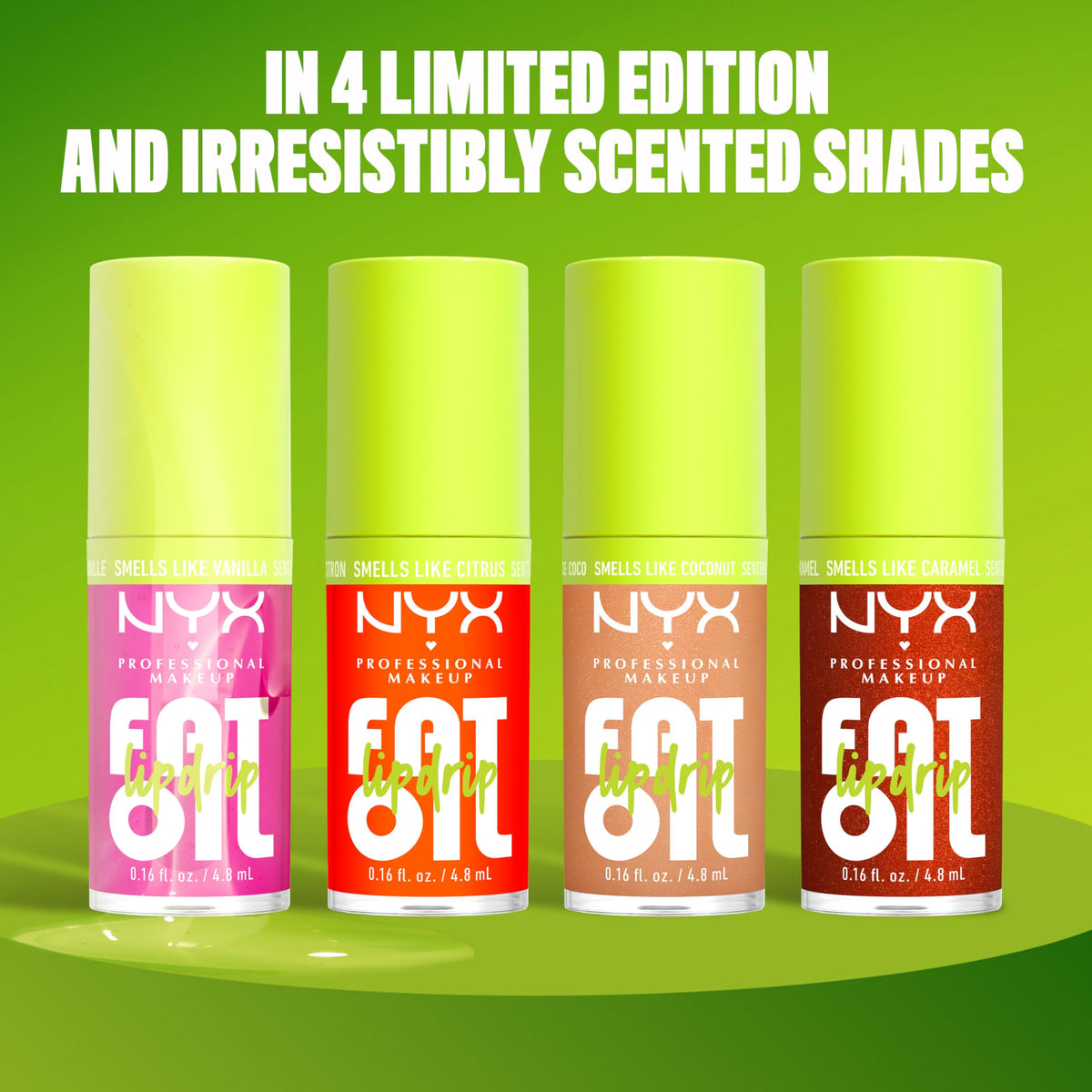 NYX PROFESSIONAL MAKEUP Fat Oil Lip Drip, Moisturizing Lip Oil Gloss, Vegan Tinted Formula, Up to 12 HR Hydration - Missed Call (Sheer Pink)