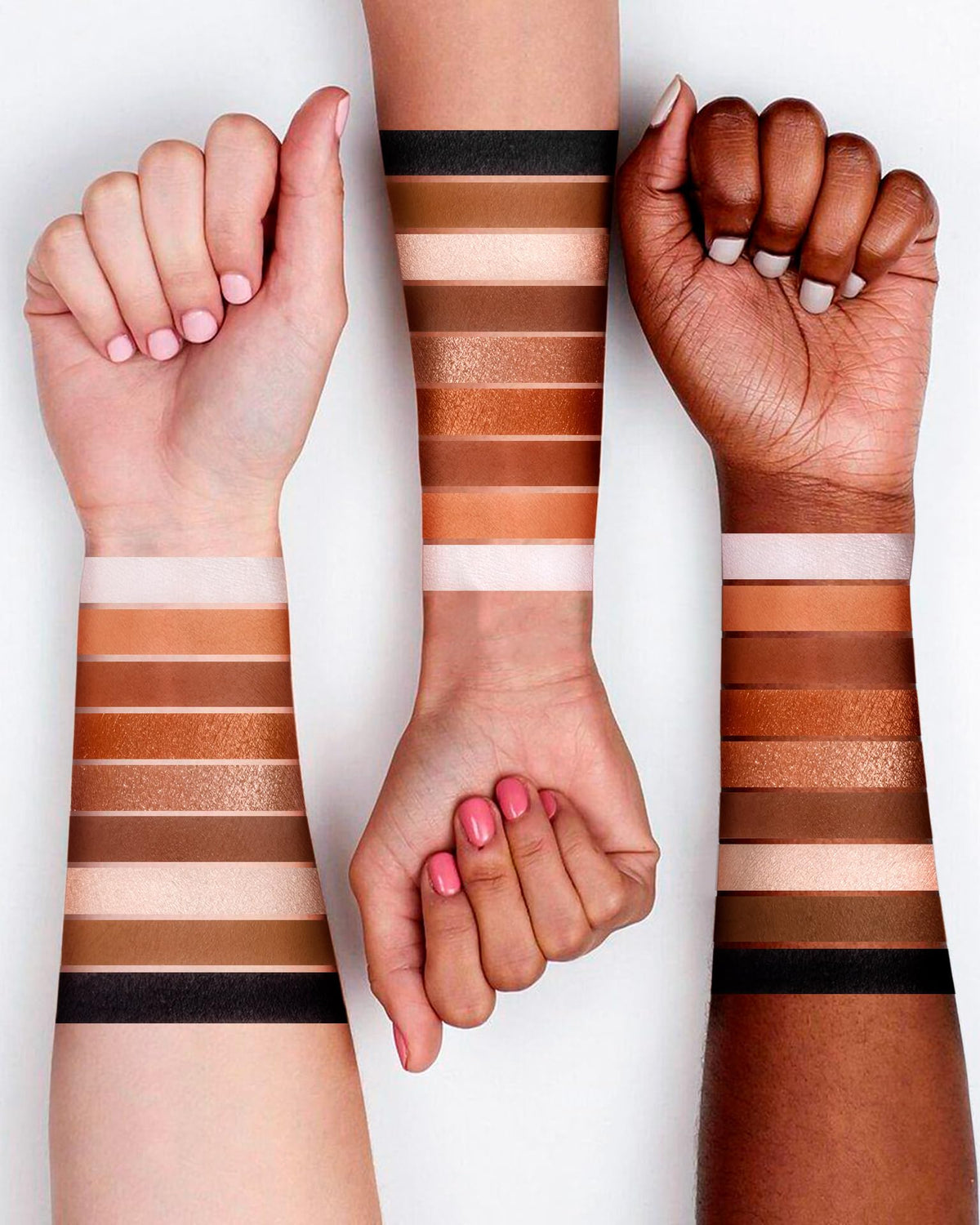 MAKI YIKA Black Red Eyeshadows Dark Red Black Grey Eye Shadows Palette