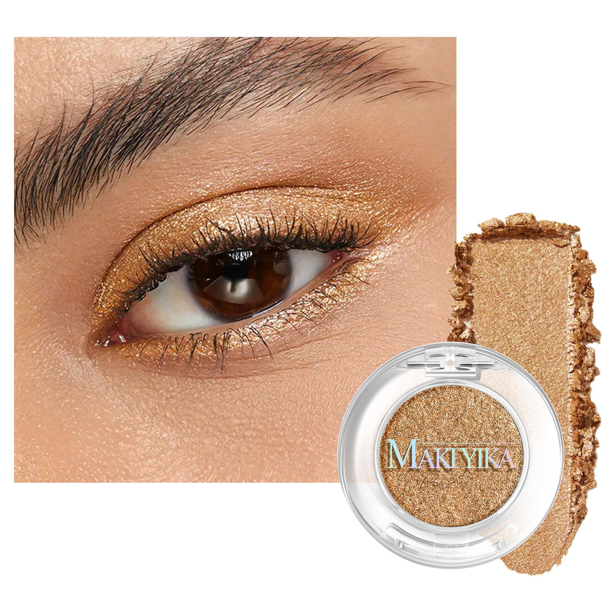 MAKI YIKA Black Red Eyeshadows Dark Red Black Grey Eye Shadows Palette