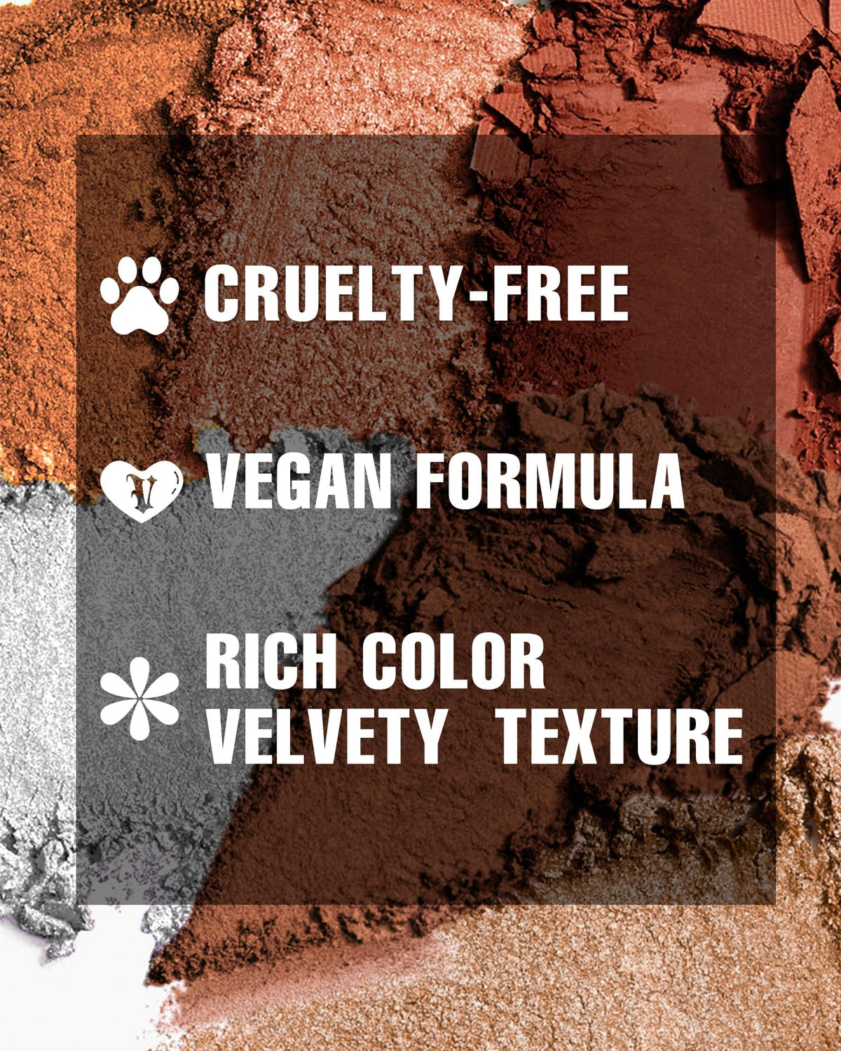 MAKI YIKA Black Red Eyeshadows Dark Red Black Grey Eye Shadows Palette
