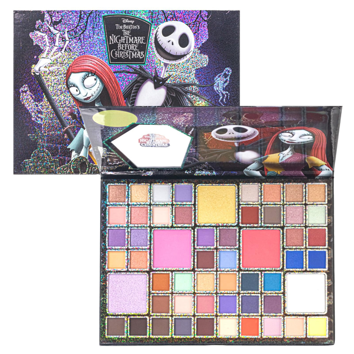 Alice in Wonderland 55-Well Face Palette, Eyeshadow, Ages 13+
