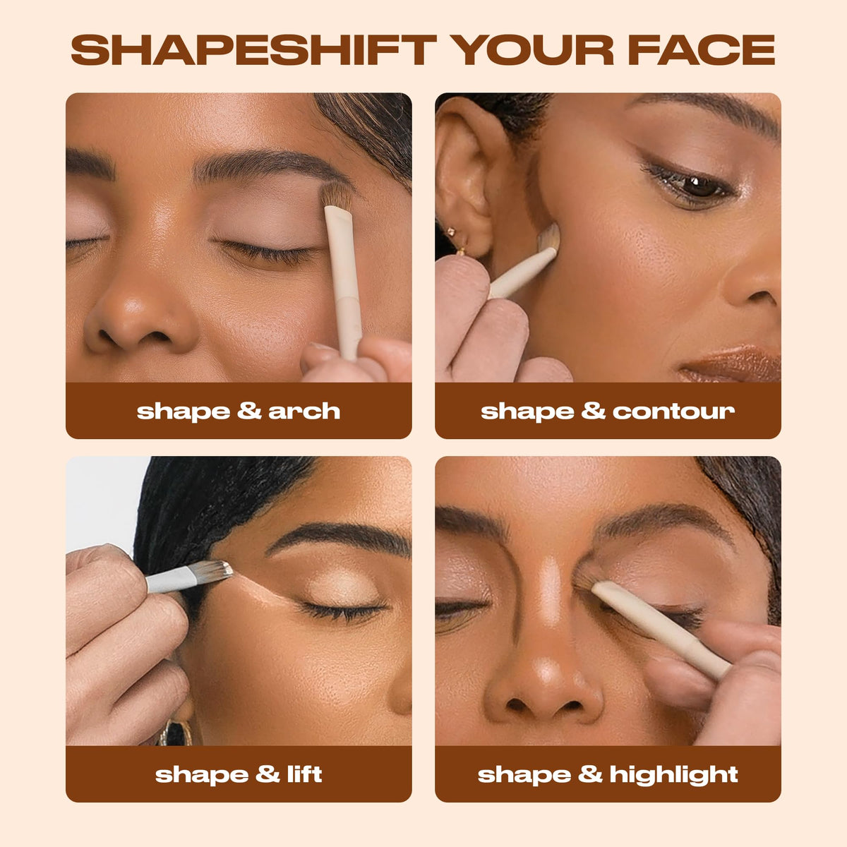 Urban Decay Naked Shaped Multi-tasking Eyeshadow Palette for Eyes + Face