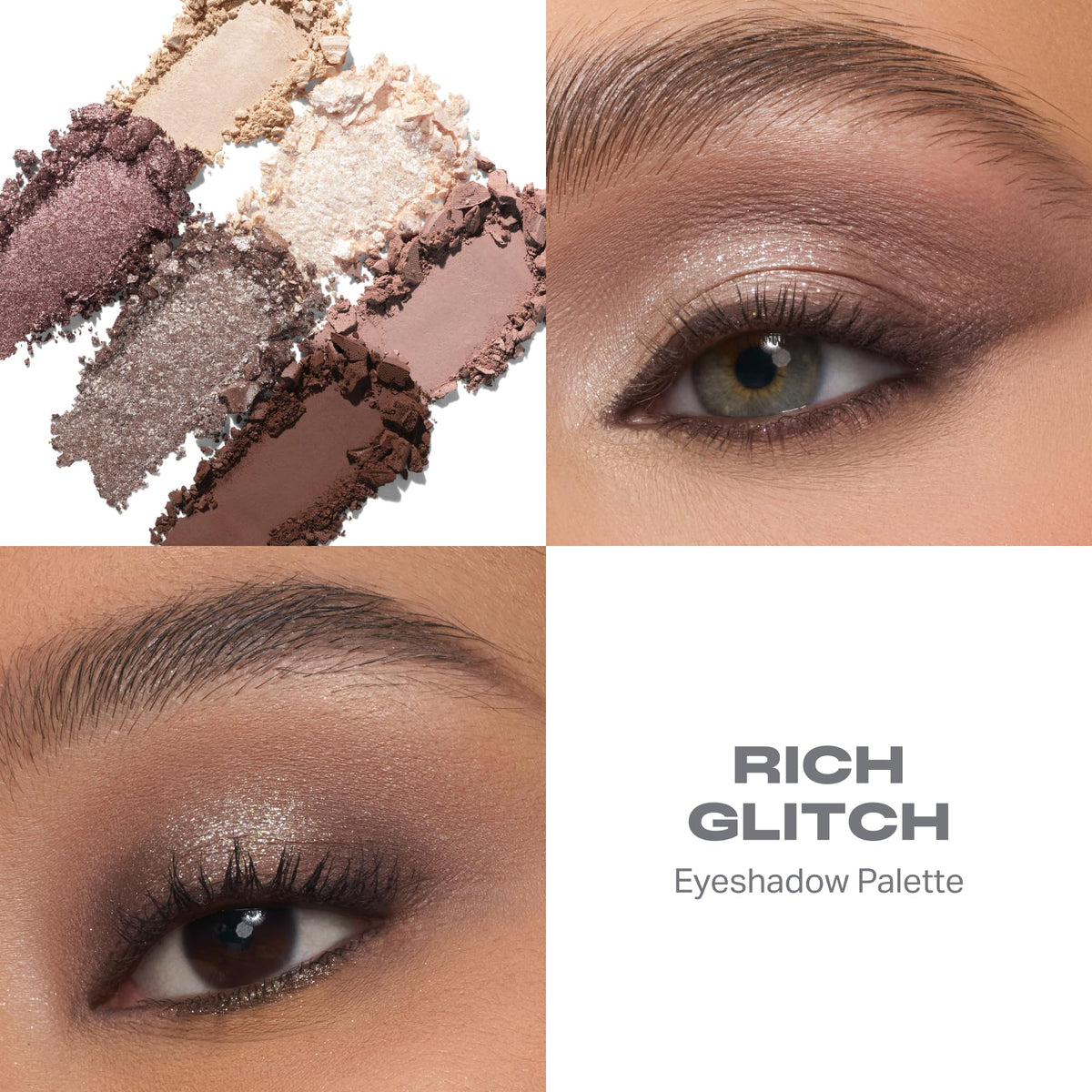 Morphe ChromaPlus 6-Pan Eyeshadow Palette - High Pigment Eye Makeup with Shimmer, Matte & Metallic Eye Shadow - Neutral Eyeshadow Makeup Collection for All-Day Wear - Outer Spice (0.26 oz)
