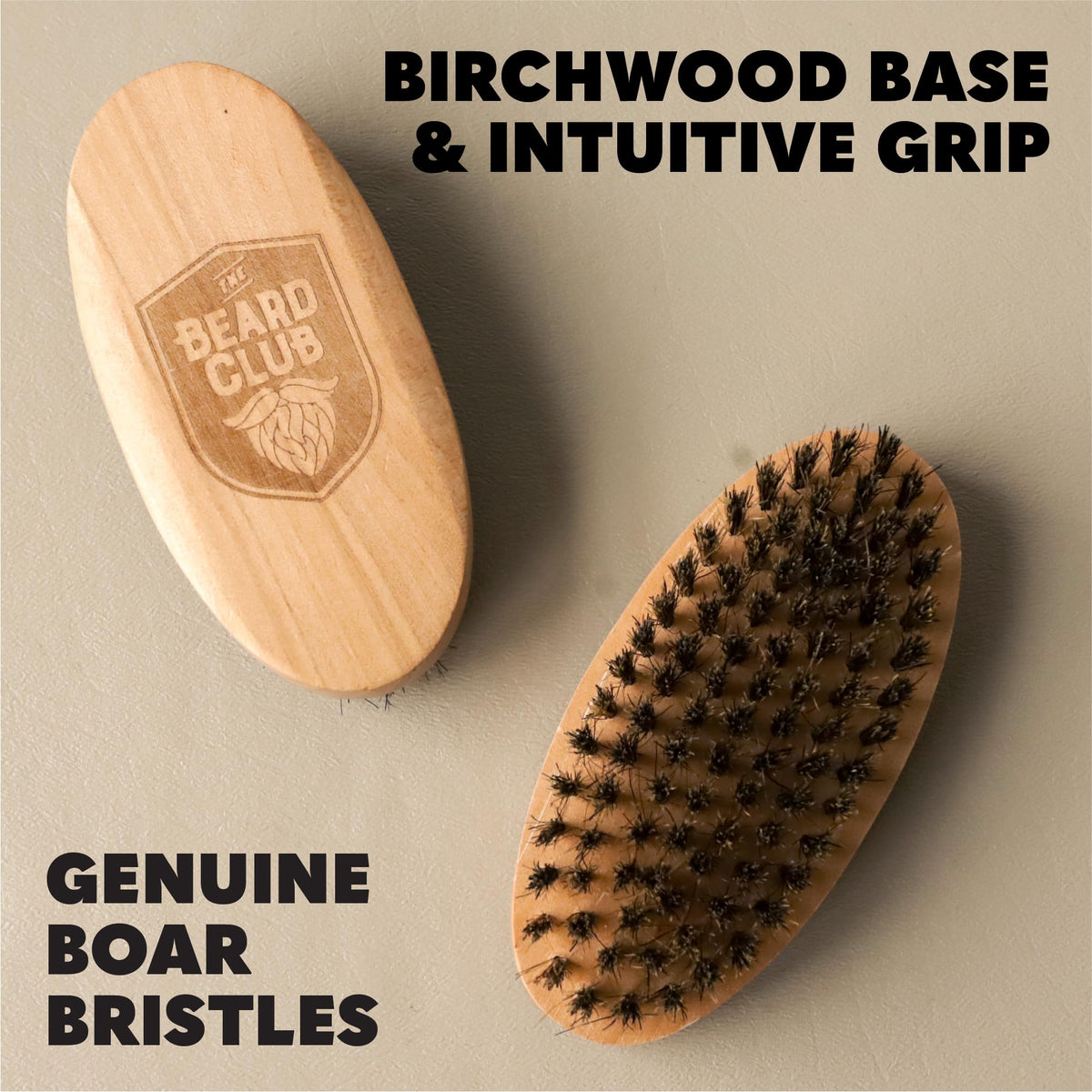 The Beard Club Premium Beard Kit for Men - Grooming & Care Kit - Cedar & Sandalwood Oil, Sandalwood Balm, Shampoo, Brush, Comb, Trimming Scissors, Straight Edge Razor - Gift Set