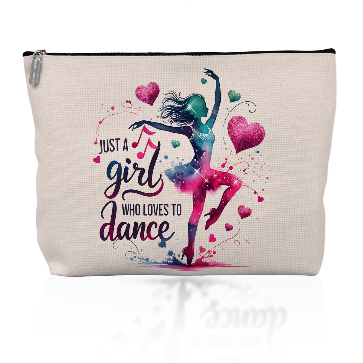 Retro Pinup Makeup Bag for Women, Vintage Pop Art Cosmetic Pouch, Sassy Funny Gifts for Girls, Bold Sarcastic Toiletry Bag, Unique Present