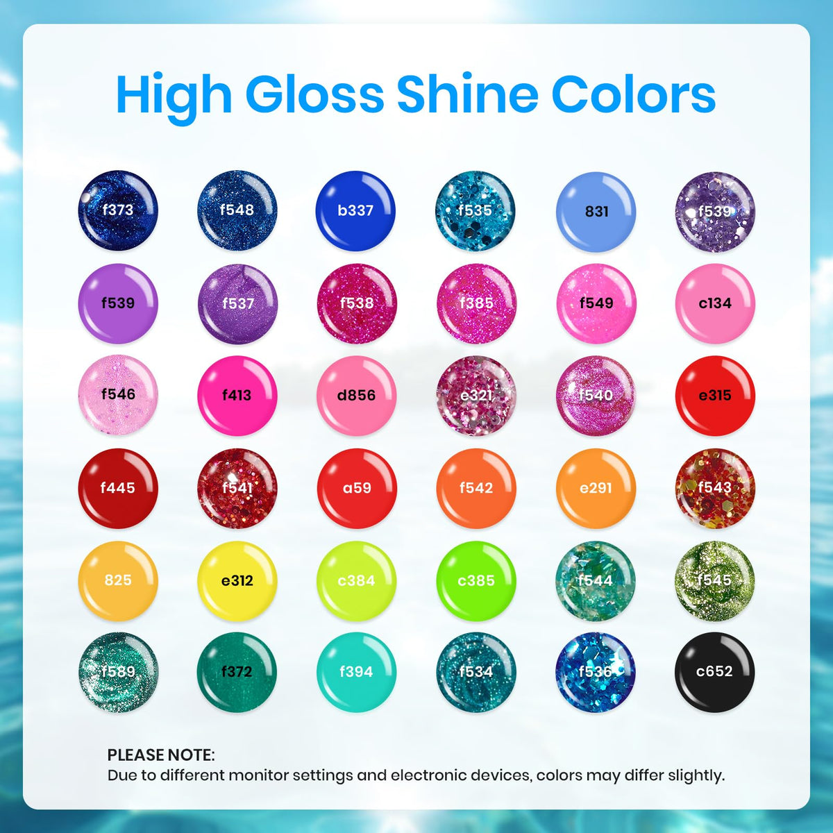 Beetles Cat Eye Gel Nail Polish Set, 36 Colors Magnetic Fall Gel Polish Kit