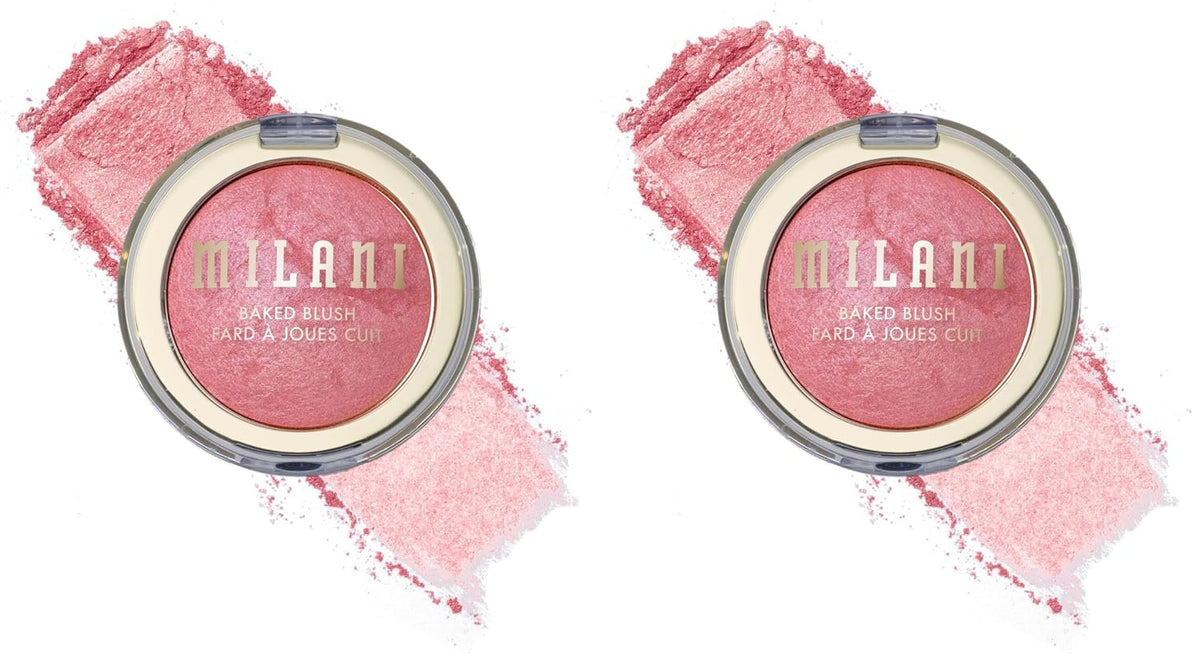 Milani Baked Blush, Makeup Powder Blush for Cheeks - Luminoso