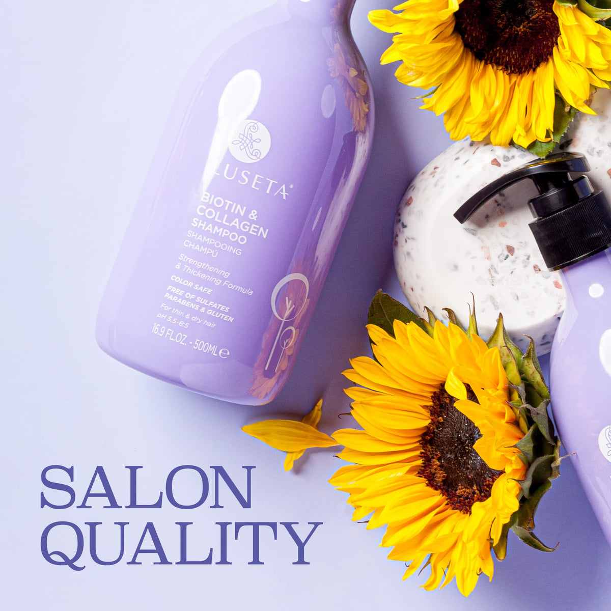 Luseta Biotin Shampoo and Conditioner Set, Thickening for Thinning Hair