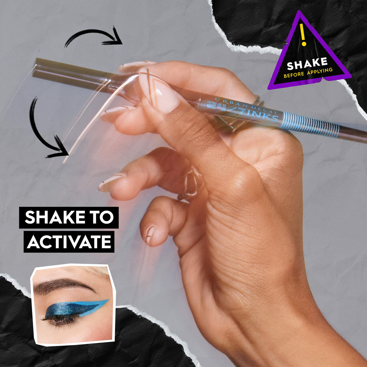 Urban Decay 24/7 Inks Easy Ergonomic Liquid Eyeliner Pen - Vibrant Liners