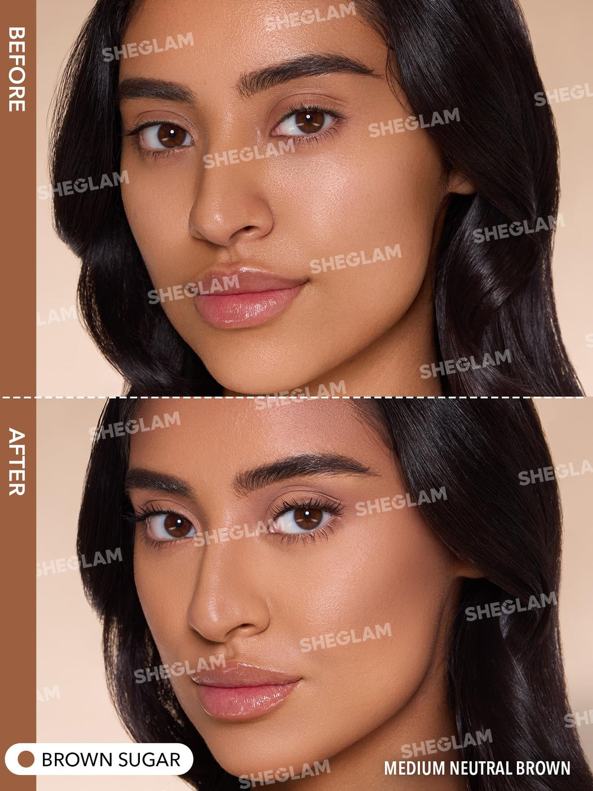 SHEGLAM Sun Sculpt Cool Toned Liquid Contour Stick Long Lasting Cream Bronzer Makeup - 01 Soft Tan