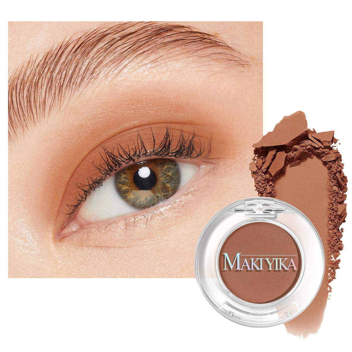 MAKI YIKA Black Red Eyeshadows Dark Red Black Grey Eye Shadows Palette