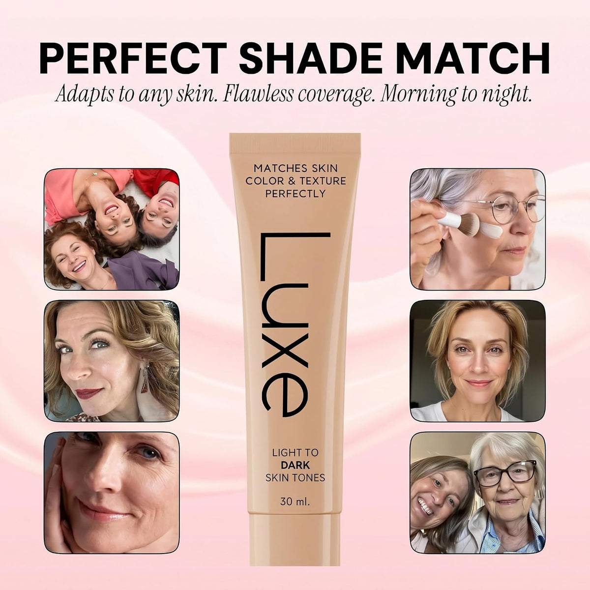 Luxe Color Changing Foundation – Light