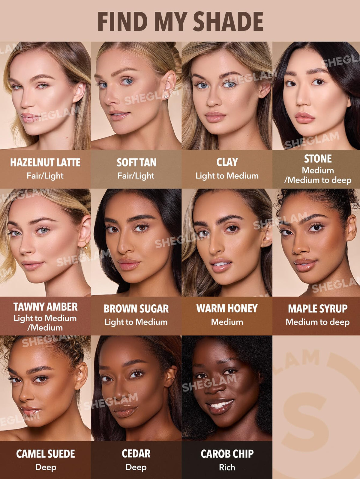 SHEGLAM Sun Sculpt Cool Toned Liquid Contour Stick Long Lasting Cream Bronzer Makeup - 01 Soft Tan