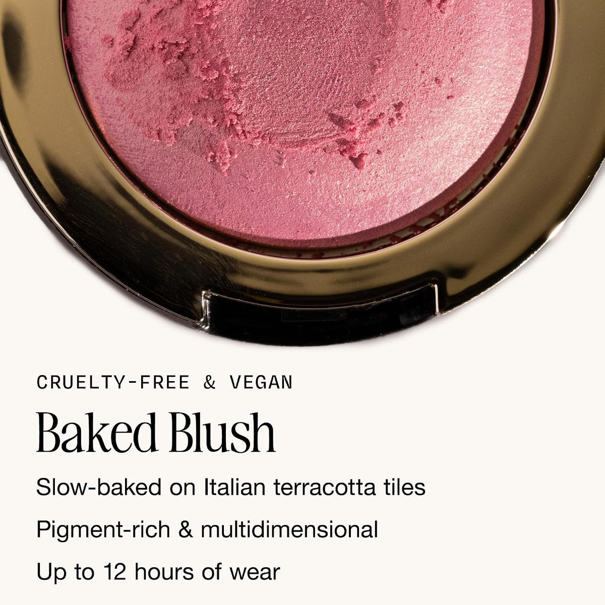 Milani Baked Blush, Makeup Powder Blush for Cheeks - Luminoso