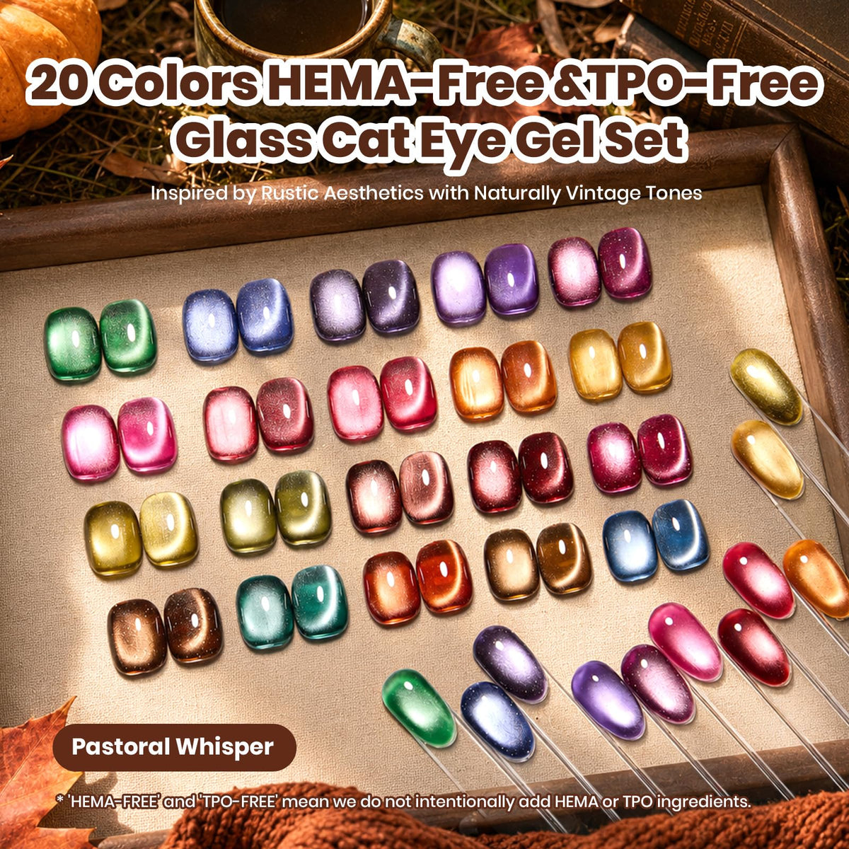 Beetles Gel Nail Polish Set, 63 PCS 55 Colors Gel Polish Kit with Base Coat