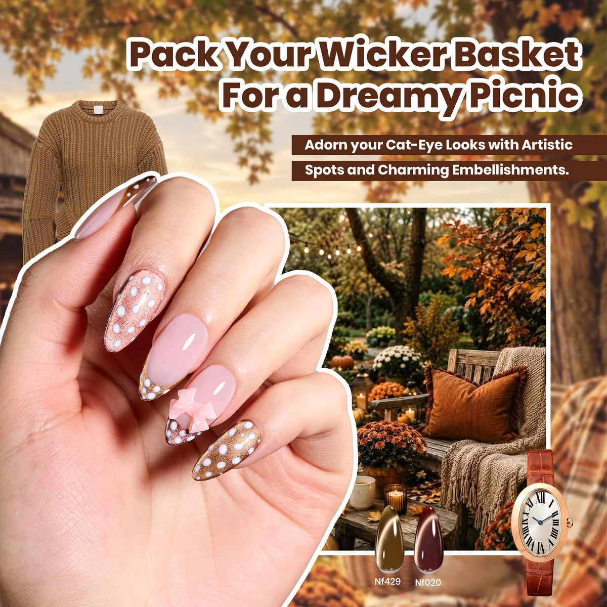 Beetles Gel Nail Polish Set, 63 PCS 55 Colors Gel Polish Kit with Base Coat