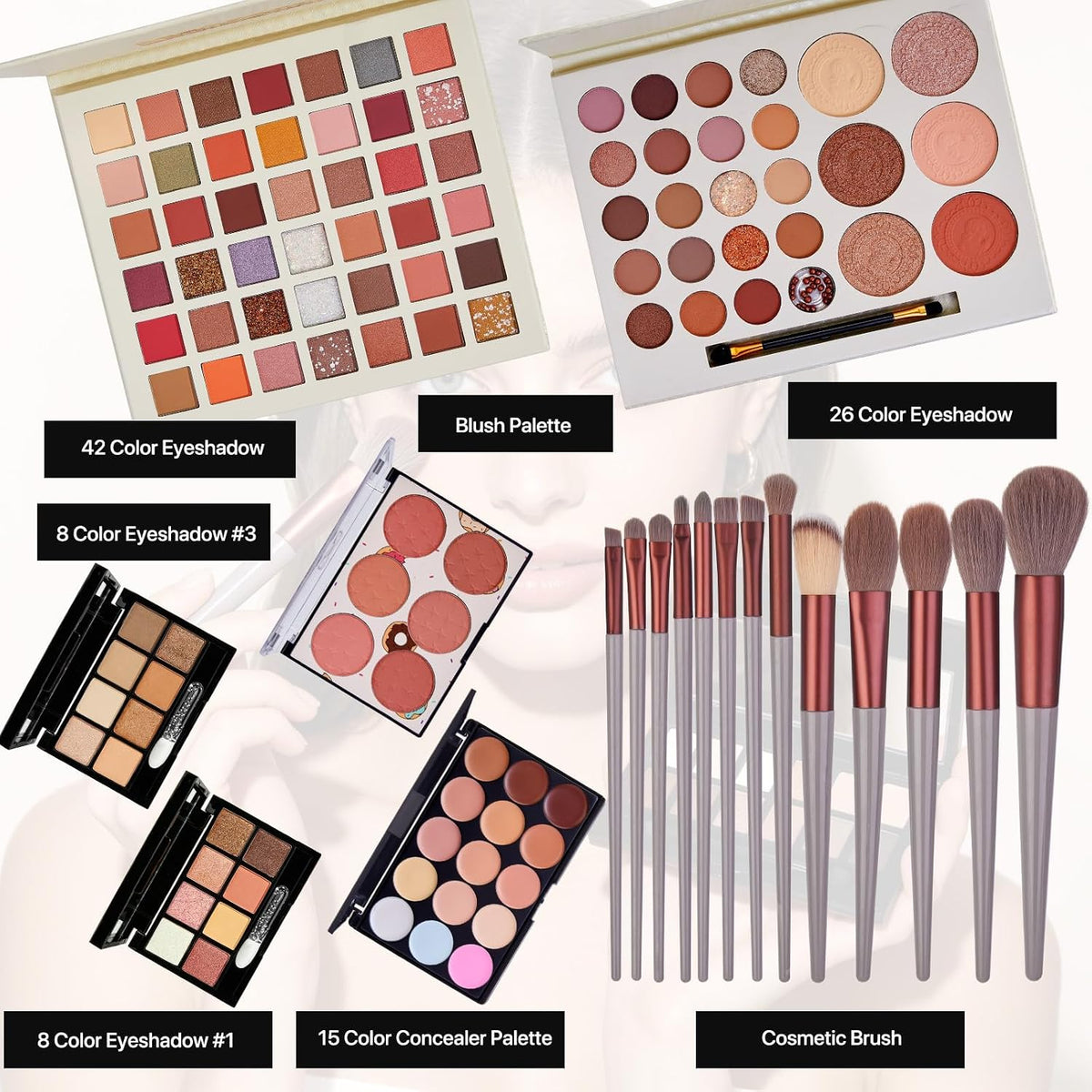 All in One Makeup Kit for Women Full Kit, Makeup Gift Set for Women & Girls