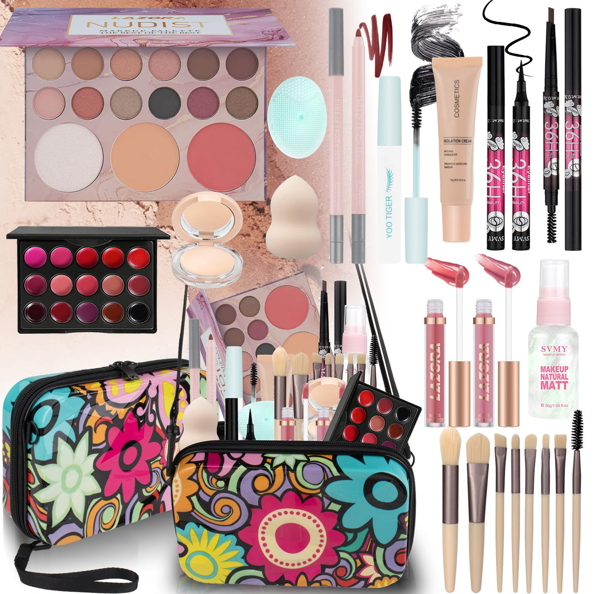 Makeup Sets for Teens Makeup Kits for Teen Girls Travel Make up Kit Set for Girls Beginners Make up Set Gift Sets for Girl Teenagers