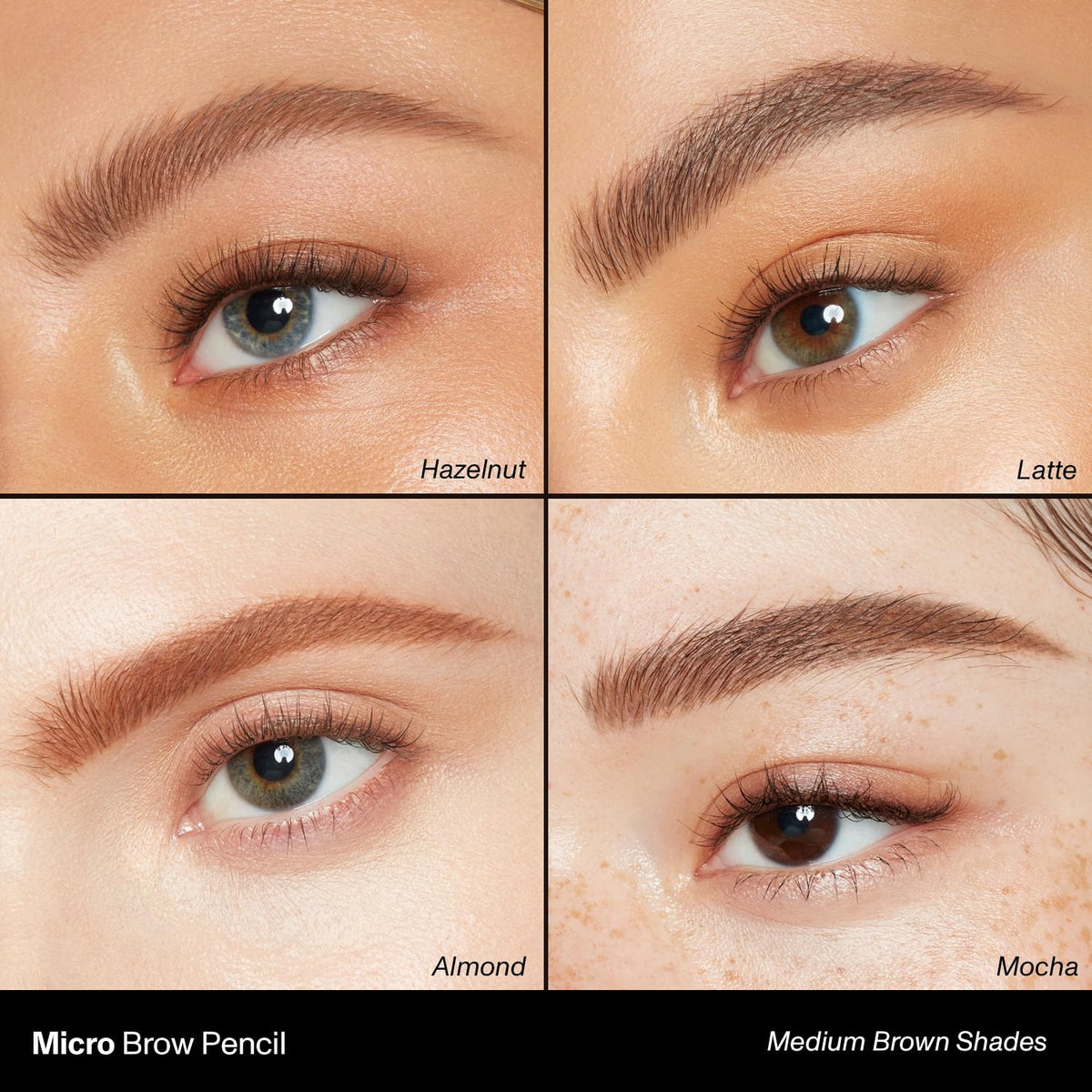 Morphe Micro Dual Eyebrow Pencil - Dual-Ended Brow Pencil Featuring a Retractable, Ultra-Precise, Pointed Tip - Richly Pigmented, Smooth-Gliding, Long-Lasting Wax Formula - Java (0.003 oz)