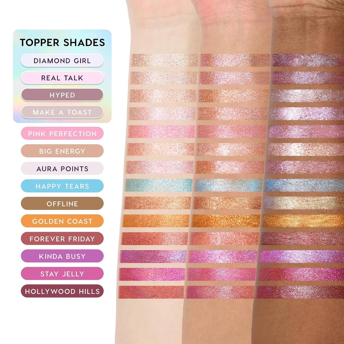 ColourPop Jelly Much Gel Eyeshadow Stick, Hollywood Hills, 0.1 oz